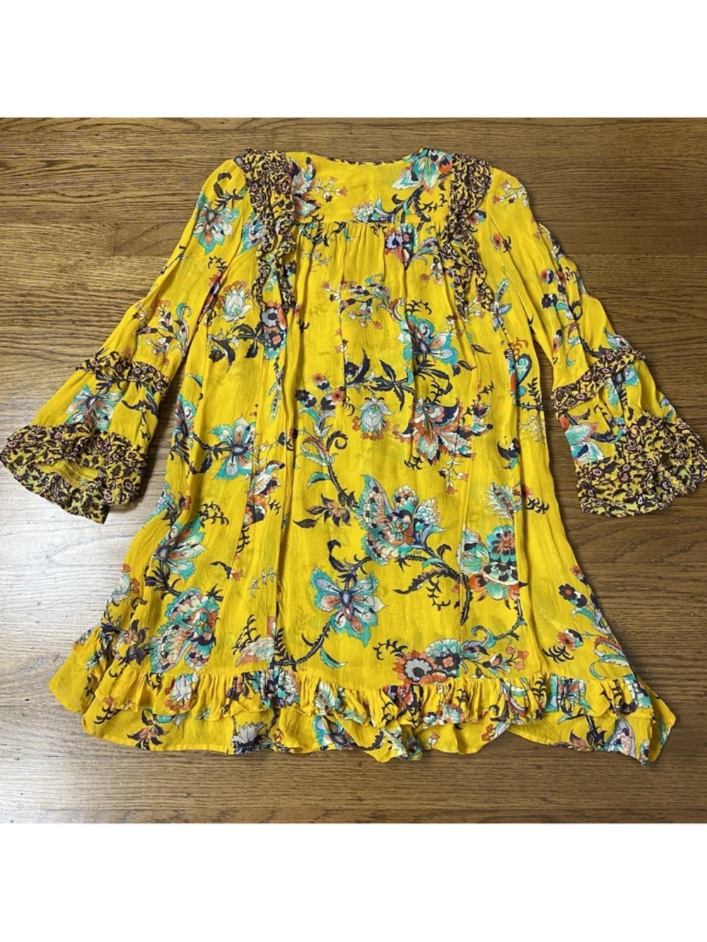 Anthropologie sheer tunic dress size medium - Picture 4 of 11